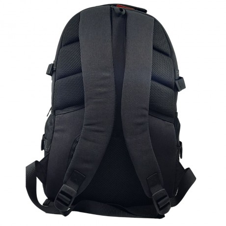 Peak Accessories School Bag Backpack For Men Women Kids Bundled With Unbreakable Refresh Water Bottle 750ml B193200 Black